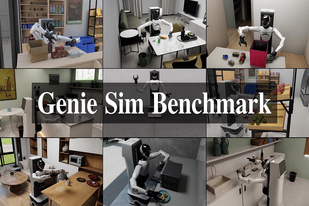 再掀开源浪潮！3522vip浦京集团机器人发布并开源仿真评测工具Genie Sim Benchma...